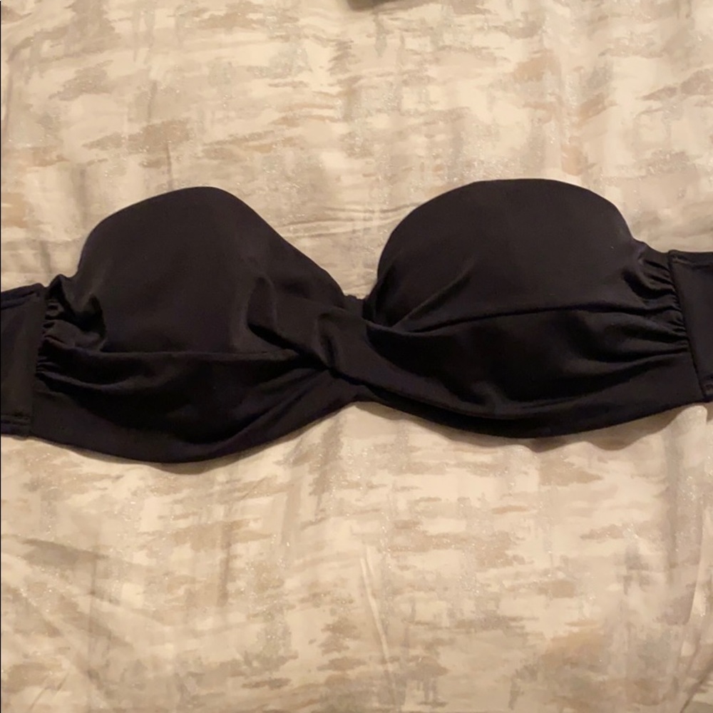 Victoria Secret Bandeau Bikini Top Black